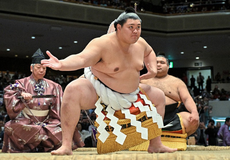 横綱土俵入り